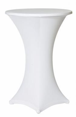 Statafelrok stretch wit