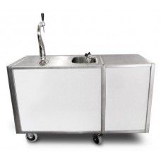 Mobiele biertap met spoelbak extra lang
 Op voorraad