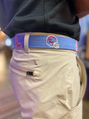 Ole Miss Football Helmet Belt