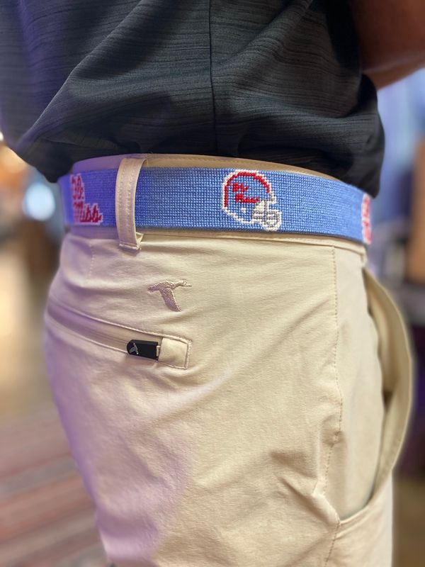 Ole Miss Football Helmet Belt
