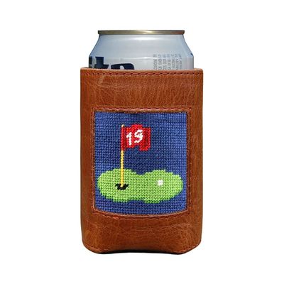 19th Hole Needlepoint Can Cooler