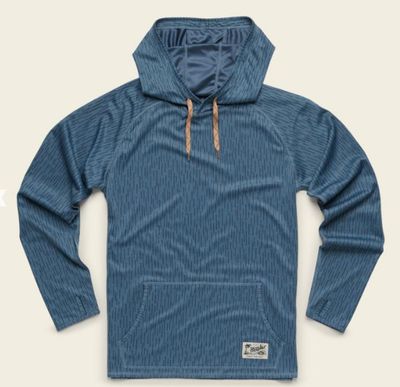 Loggerhead Hoodie, Color: Deluge Camo: Pacific Blue, Size: M