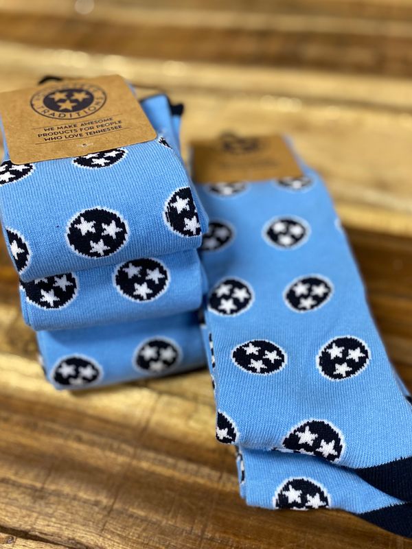 Tristar Socks Stone Blue