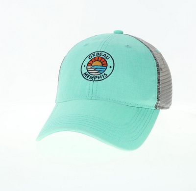 Oxbeau Drift Mint Trucker Hat