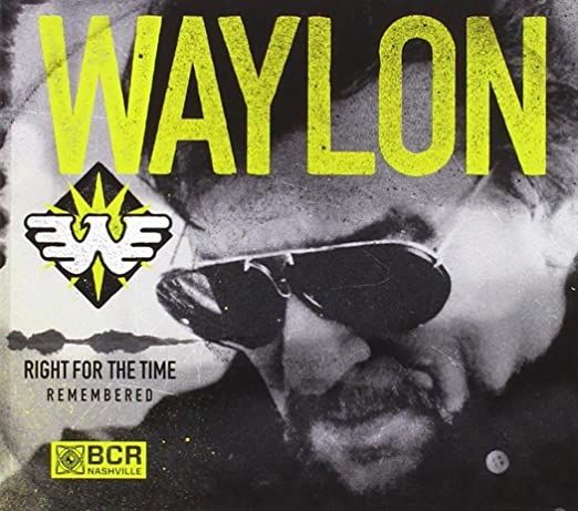 Waylon Jennings Right For The Time Remembered LP