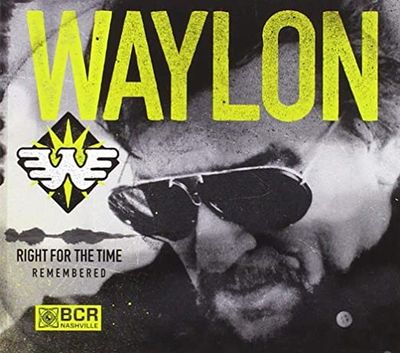 Waylon Jennings Right For The Time Remembered LP