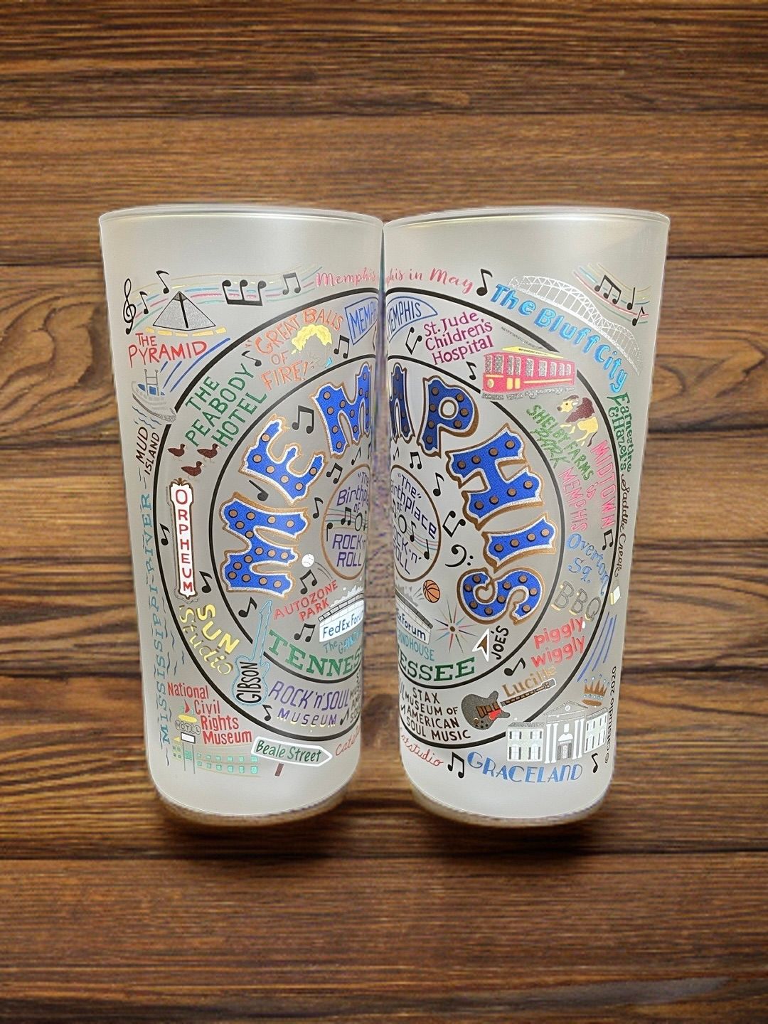 Memphis Drinking Glasses