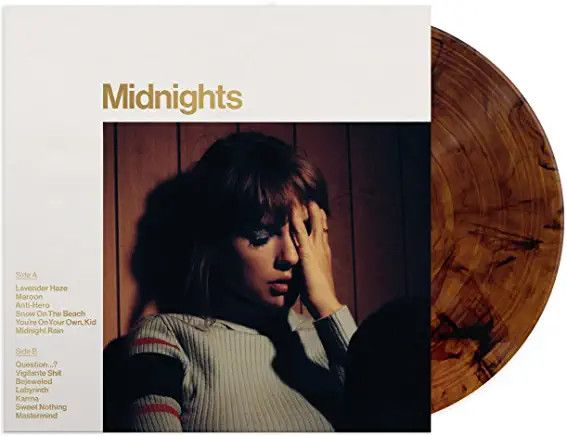 Taylor Swift Midnights Mohogany Edition LP