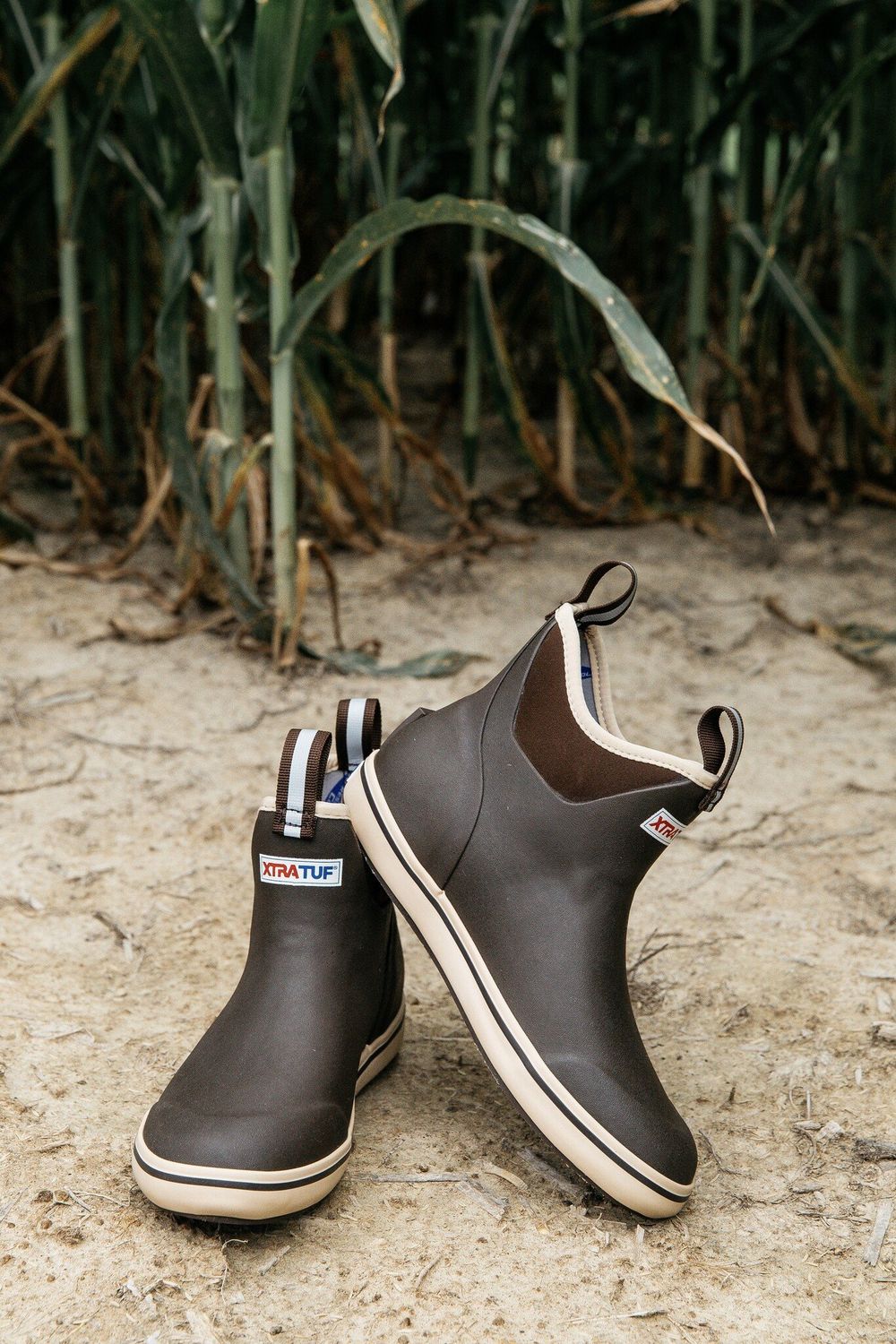 Ankle Deck Boot Chocolate/Tan