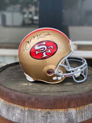 Joe Montana Signed 49ers Helmet