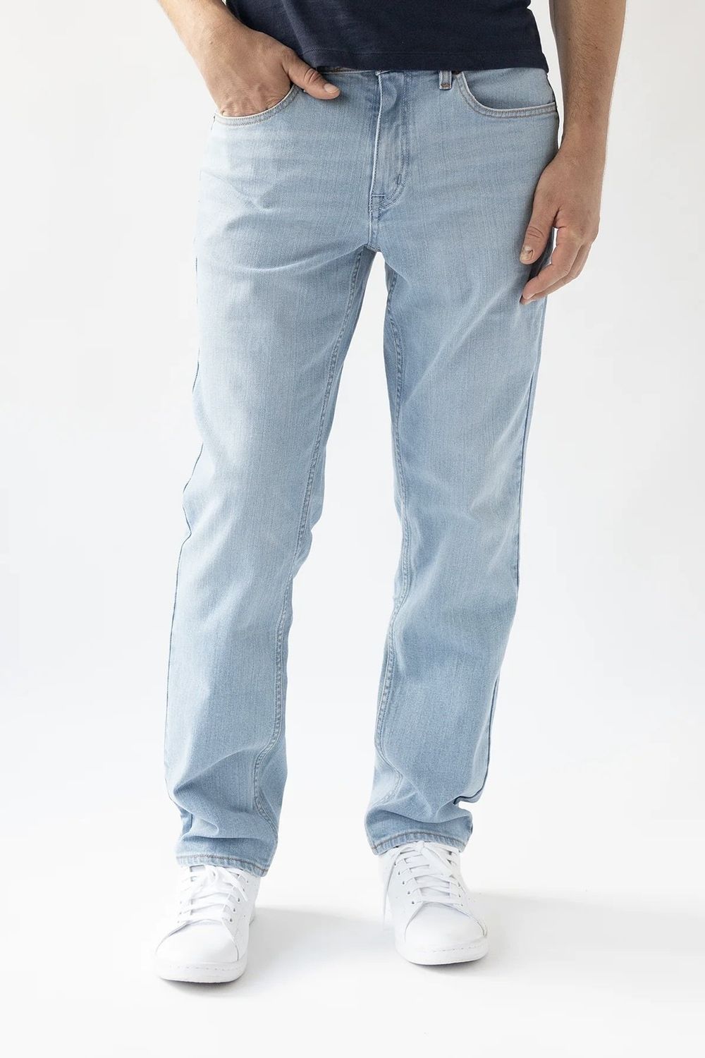 Slim Straight Denim Jeans