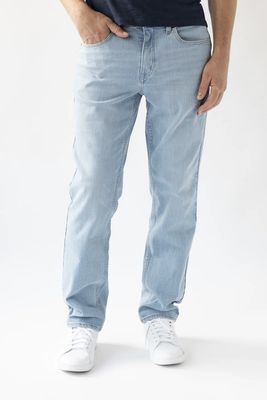 Slim Straight Denim Jeans