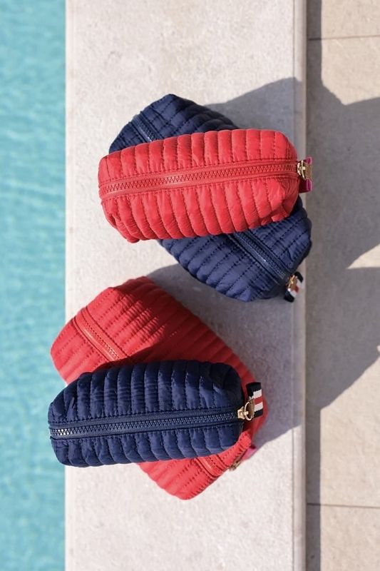 Ezra Small Boxy Cosmetic Pouch 
