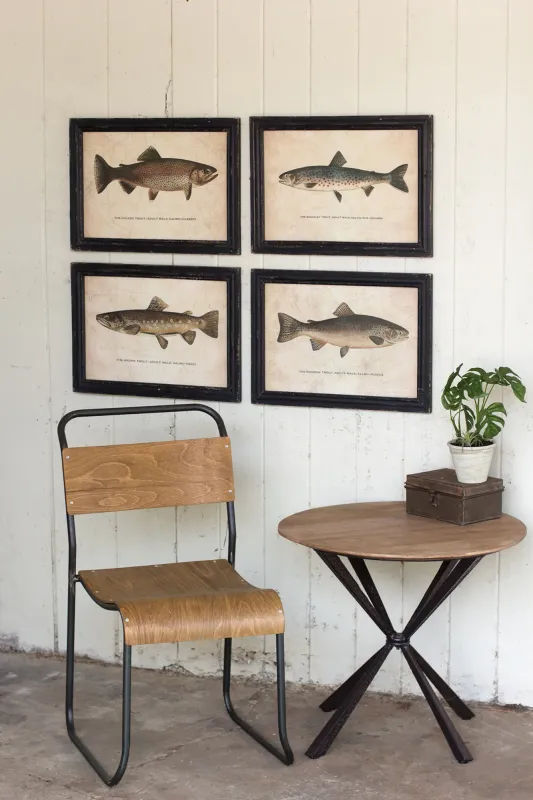 Framed Trout Prints