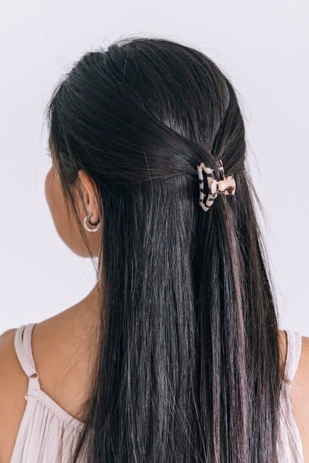 Open Tiny Hair Clip