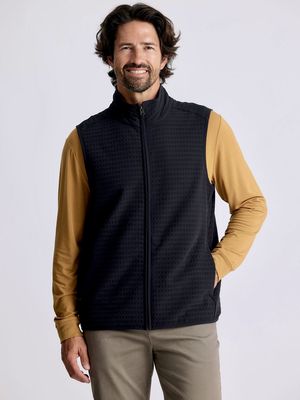 Men&#39;s Gridback Fleece Vest