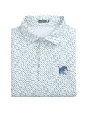 Memphis Tigers Navy Star Print Polo