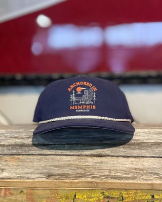 Anchored In Memphis Canvas Cappy 