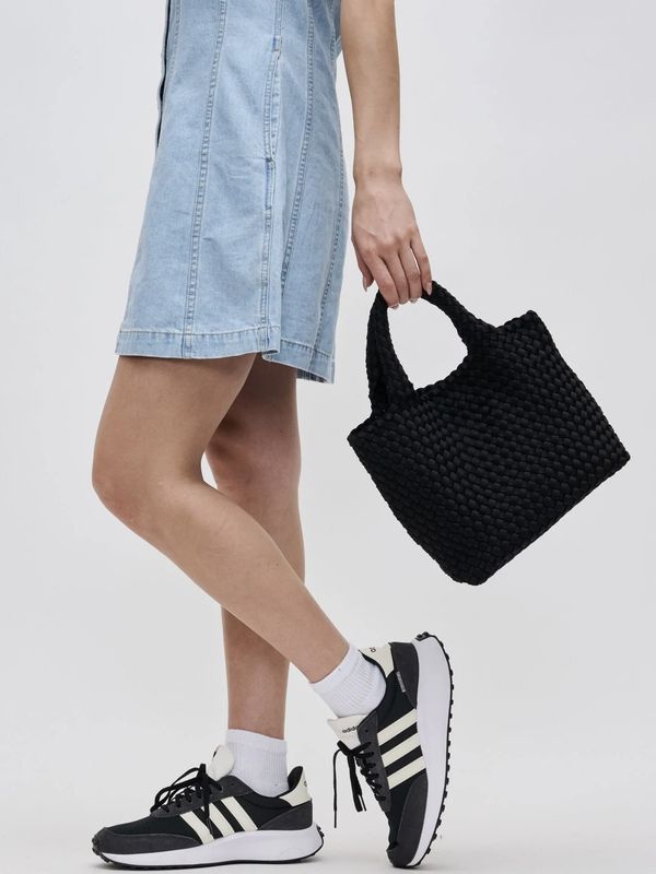 Sky&#39;s the Limit - Small Woven Neoprene Crossbody 