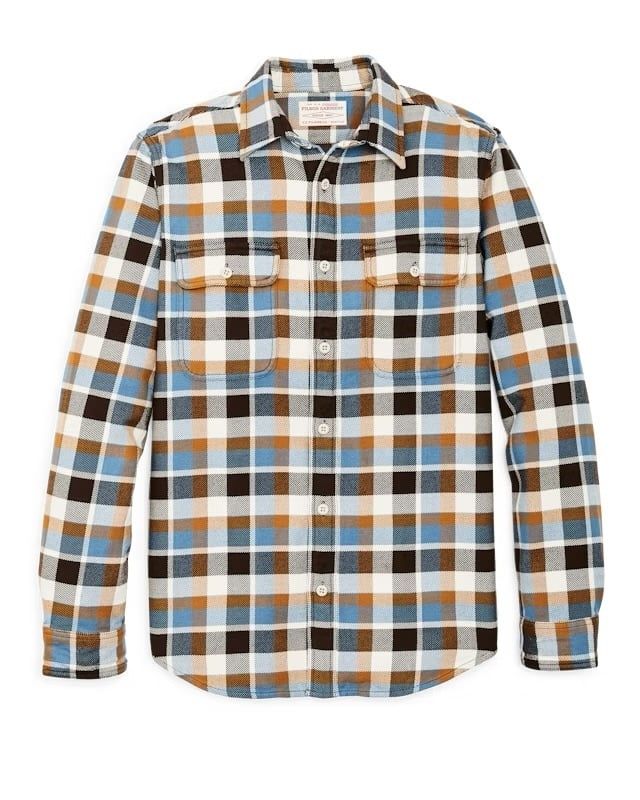 Vintage Flannel Work Shirt Plaid