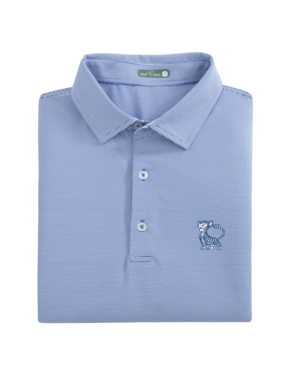 Memphis Tigers Club Pinstripe Polo 