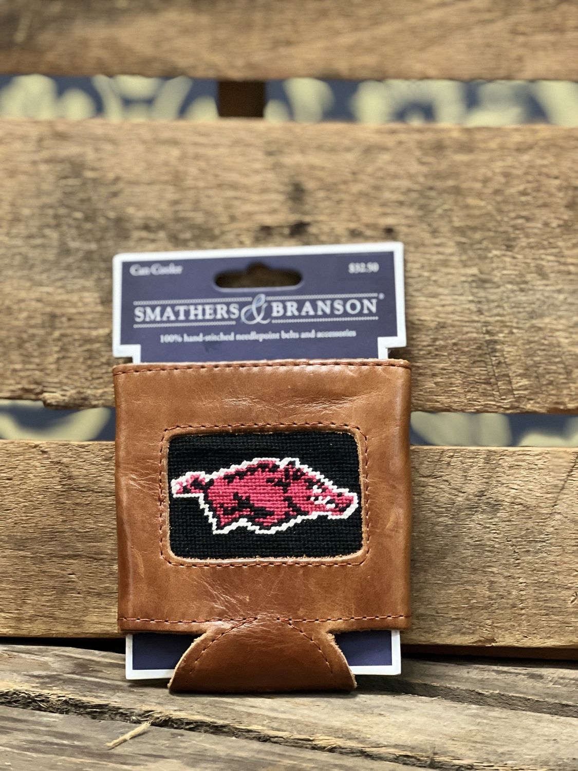 Arkansas Can Cooler (Black)