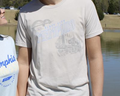 Memphis Sketch Heather Tee