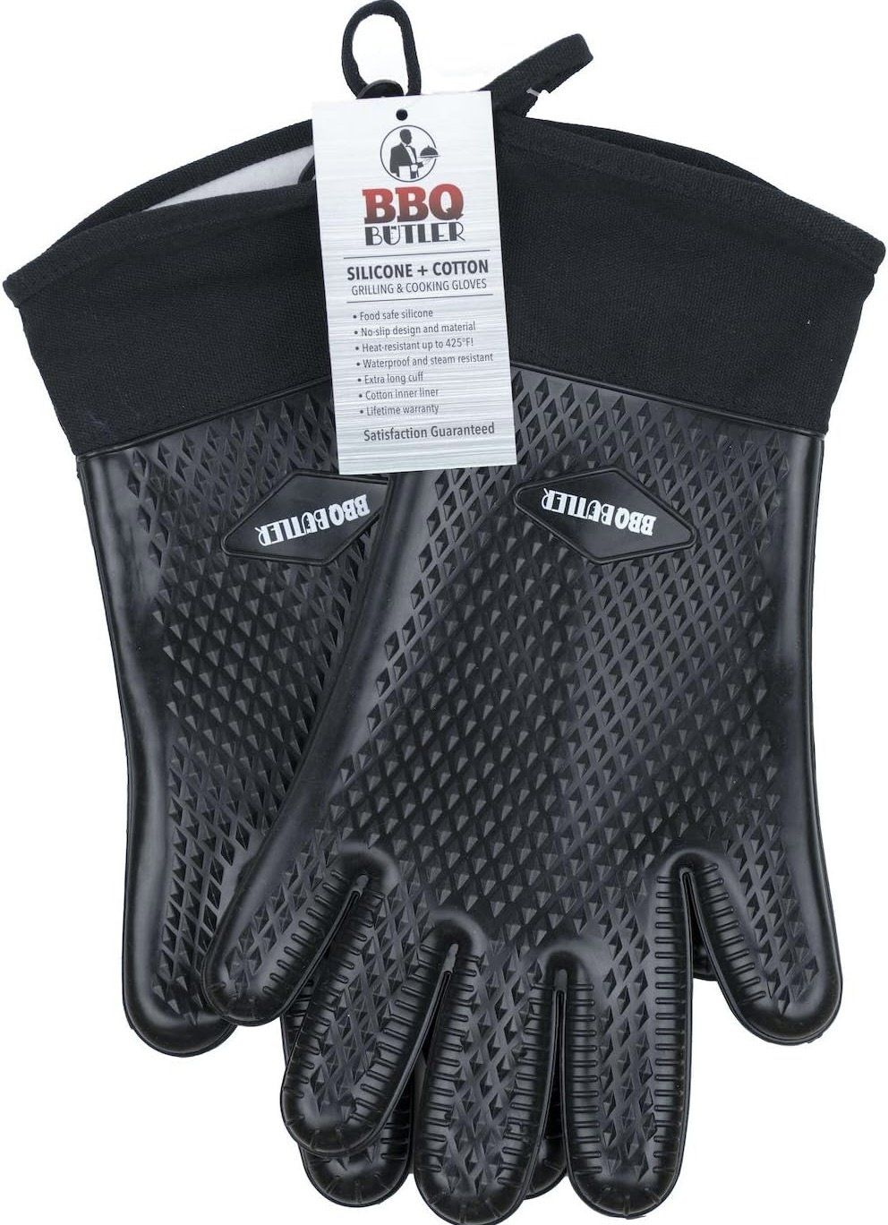 Cotton Lined Silicone Gloves