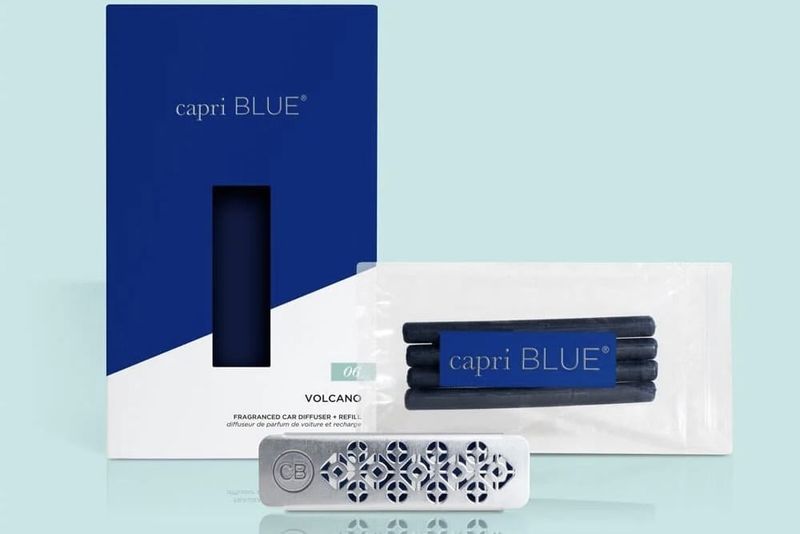 Volcano Fragranced Car Diffuser + Refill