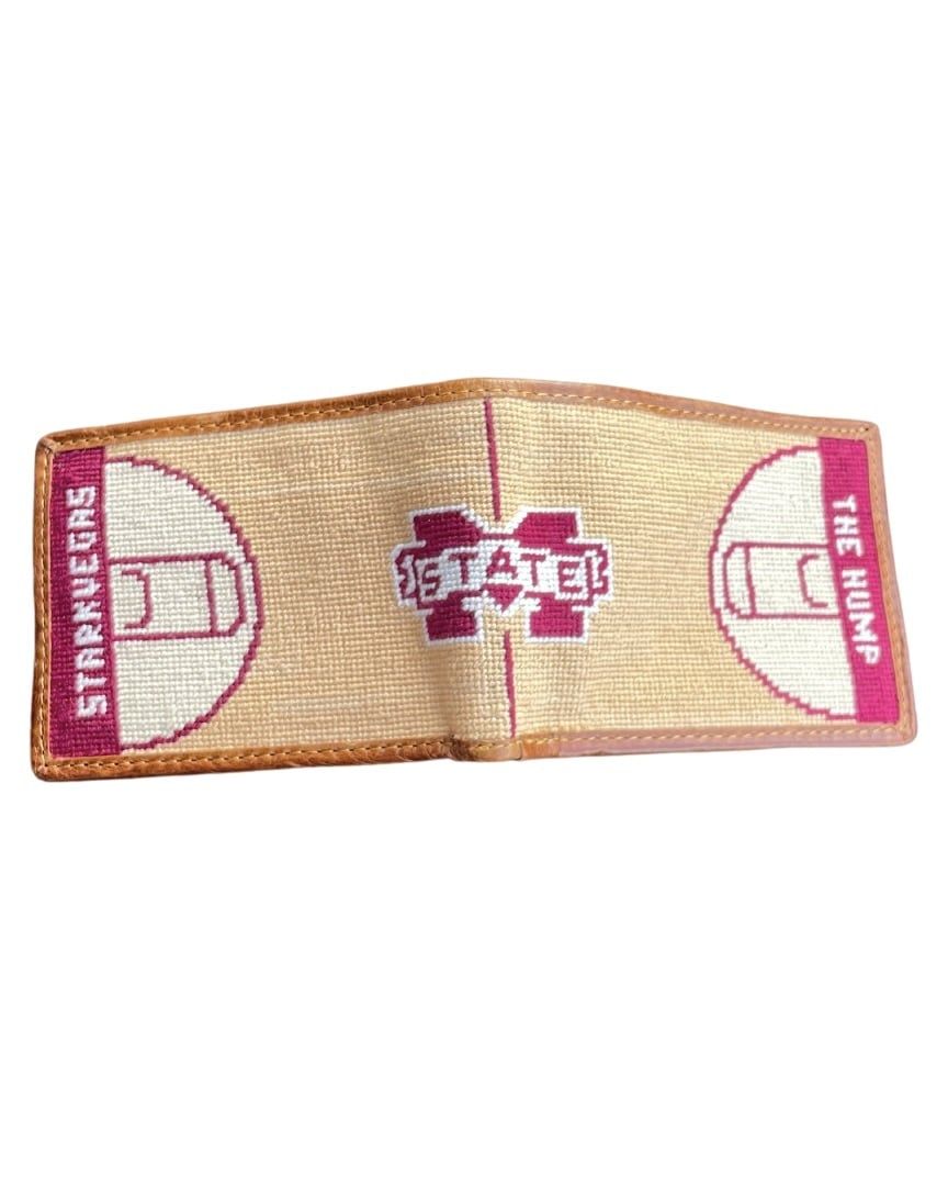 Mississippi State Humphrey Coliseum Basketball Wallet