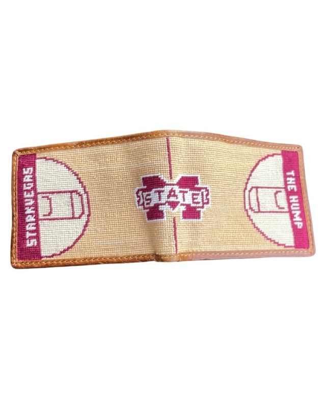 Mississippi State Humphrey Coliseum Basketball Wallet