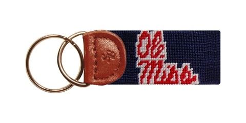 Ole Miss Key Fob (Navy)