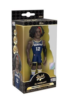 Ja Morant 5-Inch Vinyl Gold Figure Light Blue Jersey