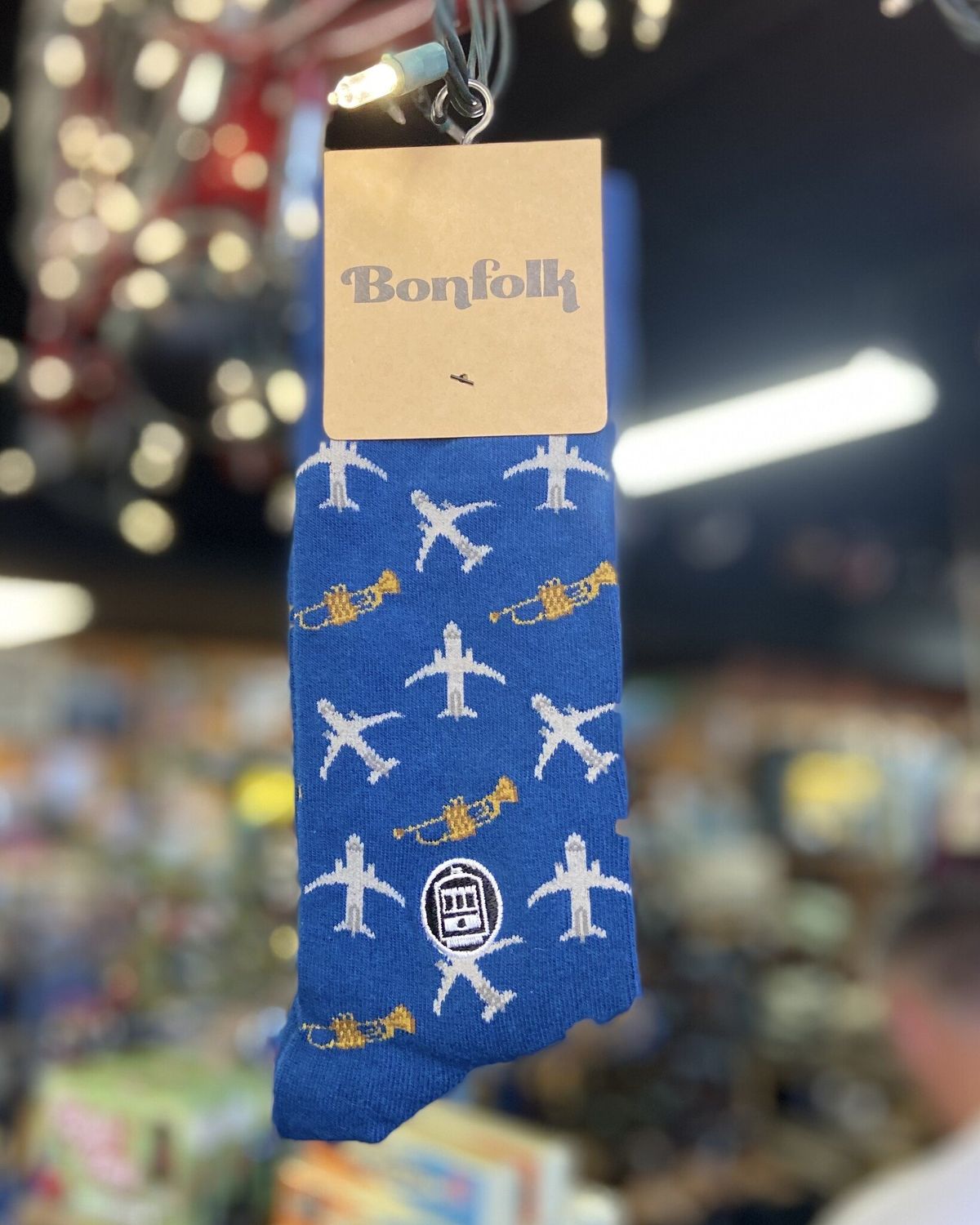 Bonfolk Airplane Socks