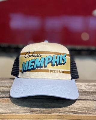 Memphis Sinclair Ivory/ Lt Blue/ Navy