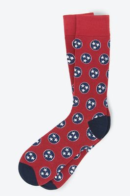 Tennessee State Flag Sock