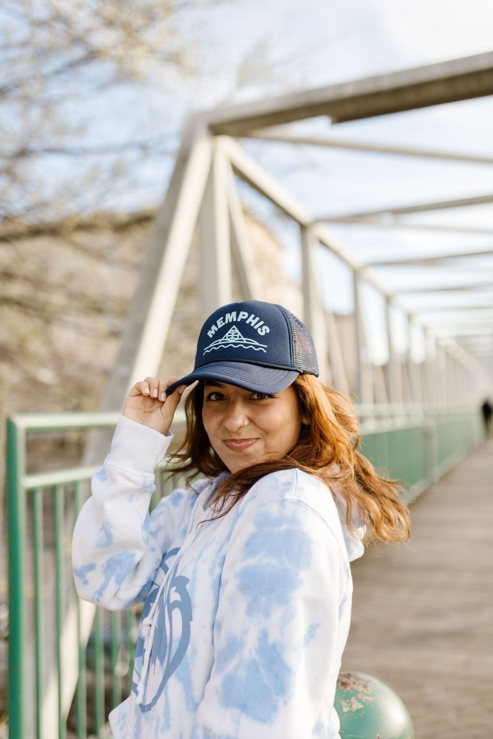 Memphis Bridge Foam Trucker