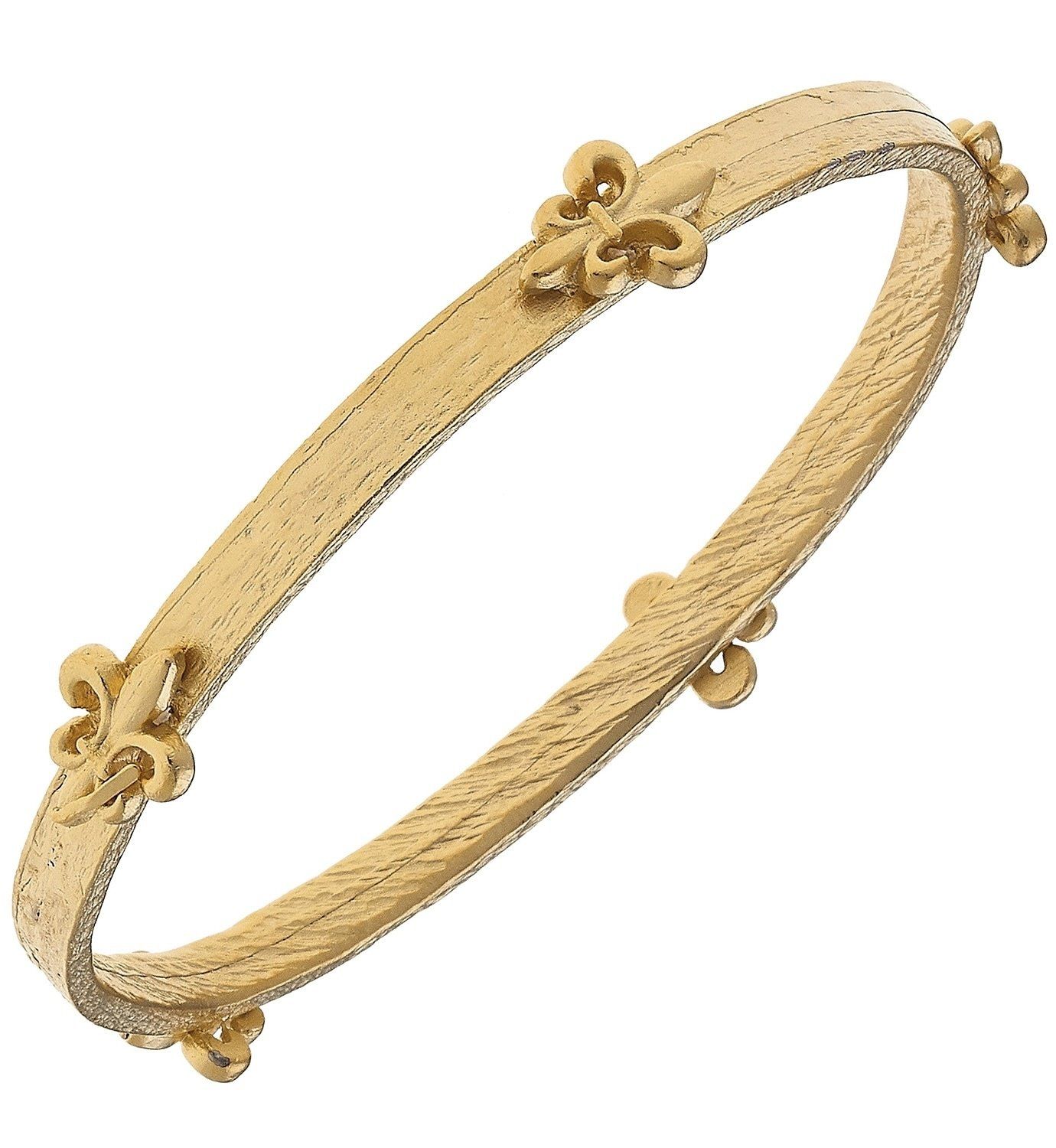 Fleur De Lis Bangle