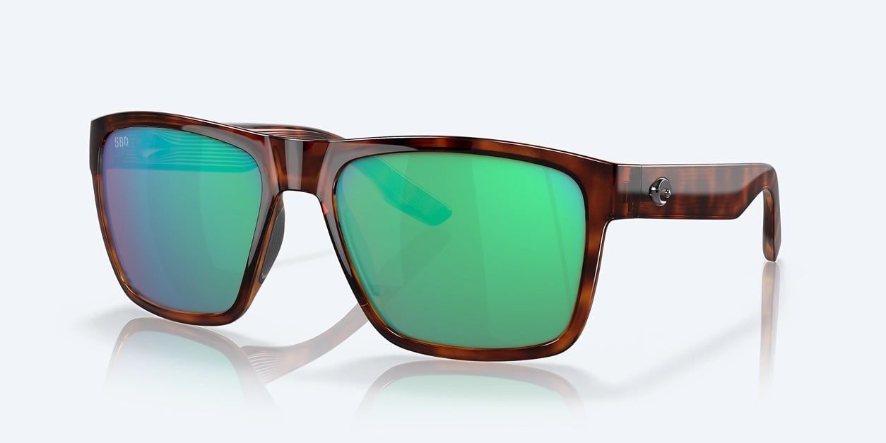 Paunch XL Tortoise Green Mirror 580G