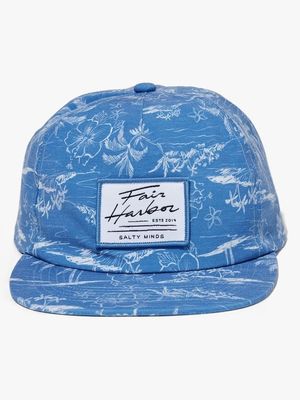 The Bayberry 5-Panel Hat Blue Island Hopper