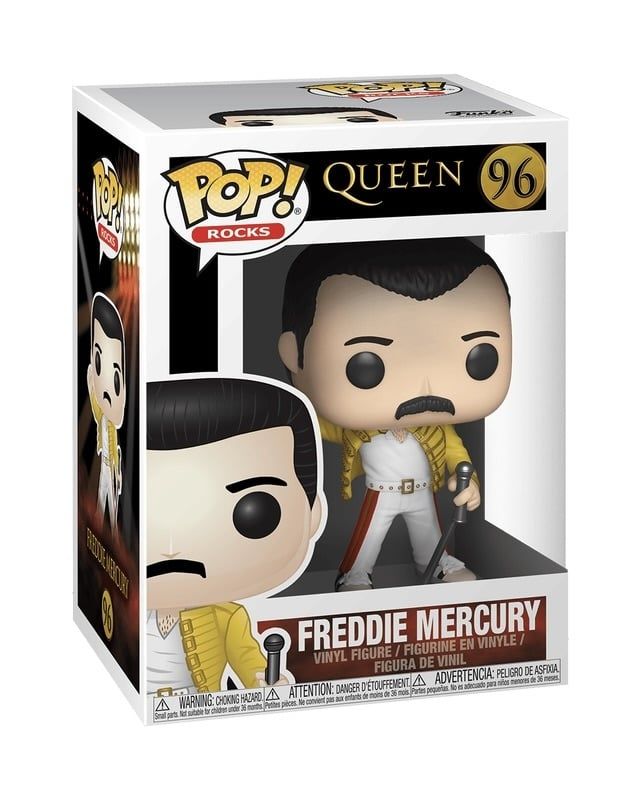 Queen Freddie Mercury Wembley Funko Pop Figure