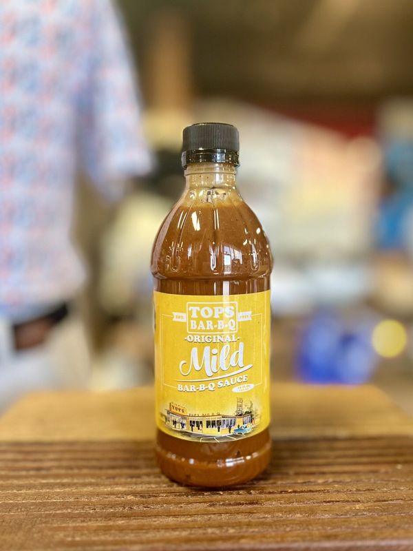 Tops Bar B Q Memphis Style Mild Sauce 16oz