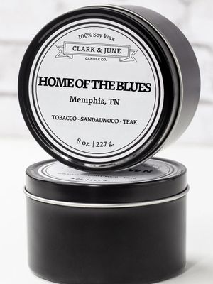 Home of the Blues 8oz Soy Candle