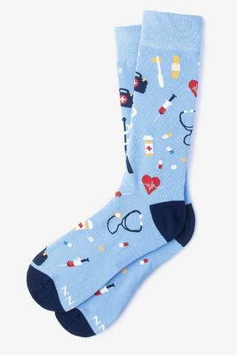 Whats Up Doc Socks Navy