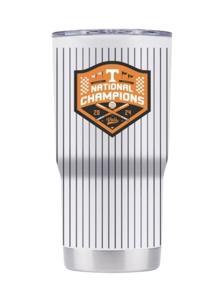 Tennessee National Champs Pinstripe 20oz