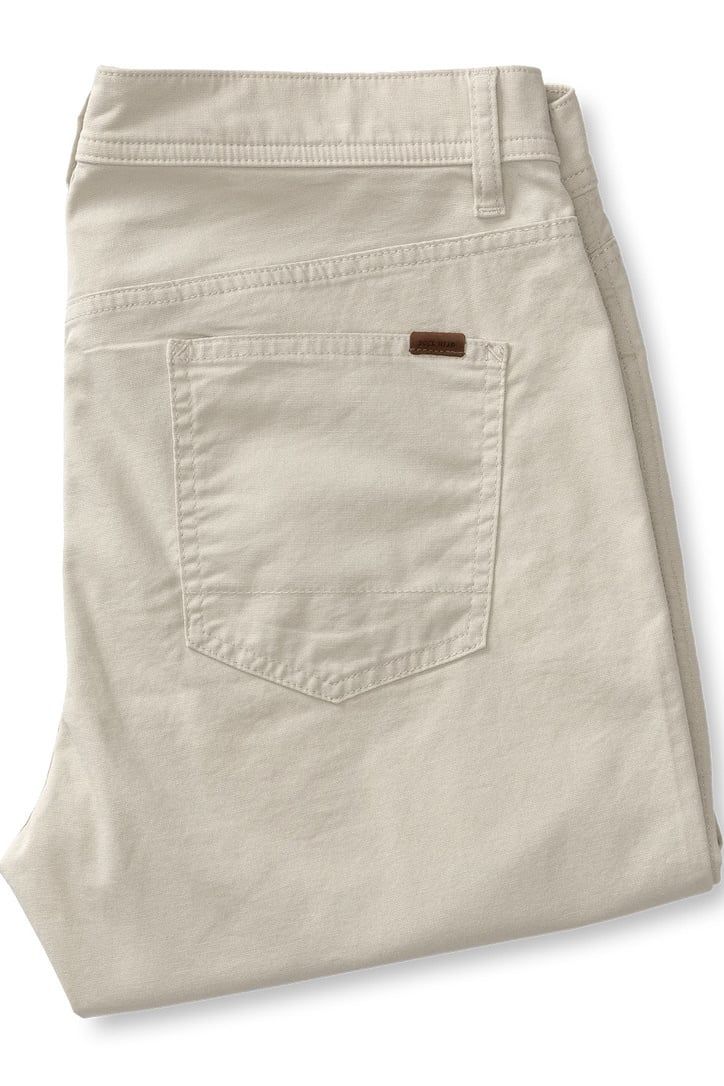 Pinpoint Canvas 5-Pocket Pant, Color: Stone, Size: 28/30