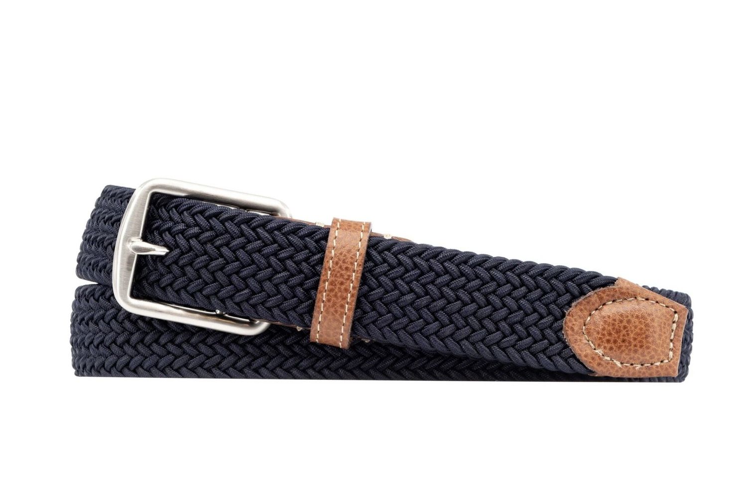 Newport Belt, Inventory I.D. / Color: Solid Navy / 60171, Size: 34