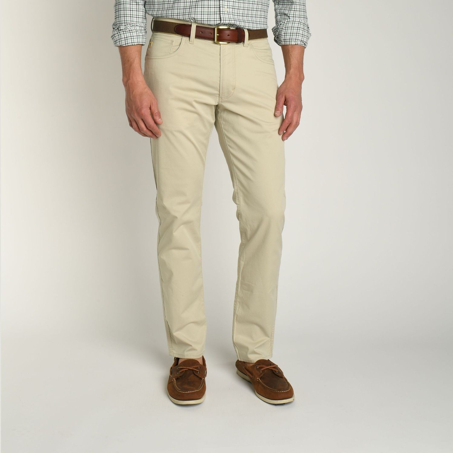 Shoreline Classic Twill 5-Pocket , Color: Stone, Size: 28/30