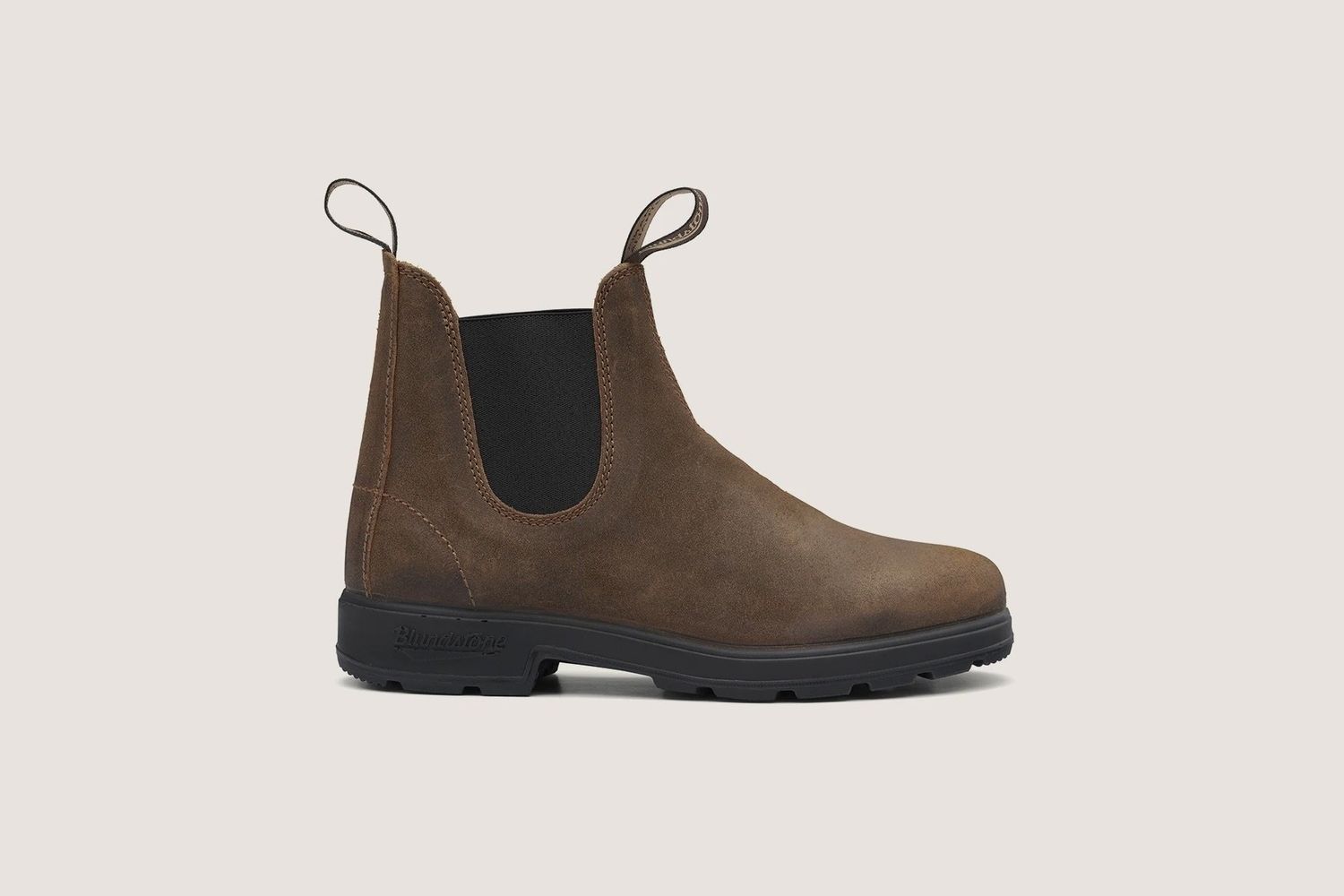 1911 Elastic Sided Suede Boot Tobacco, Size: 9