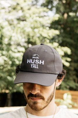 Hush Y&#39;all Performance Cap , Color: Charcoal